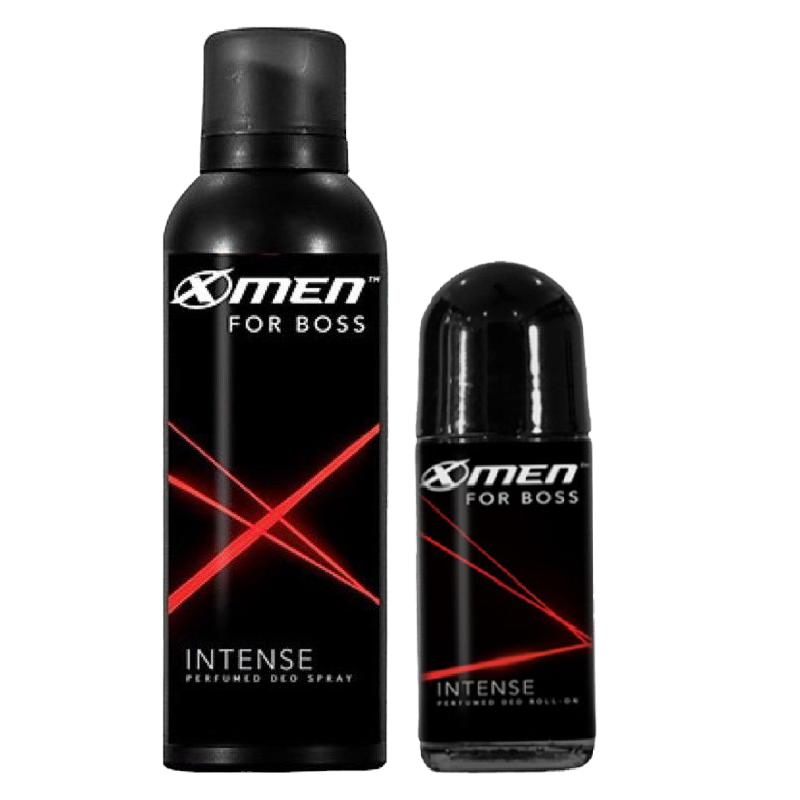 Combo Xịt 150ml+Lăn 40ml XMEN FOR BOSS INTENSE