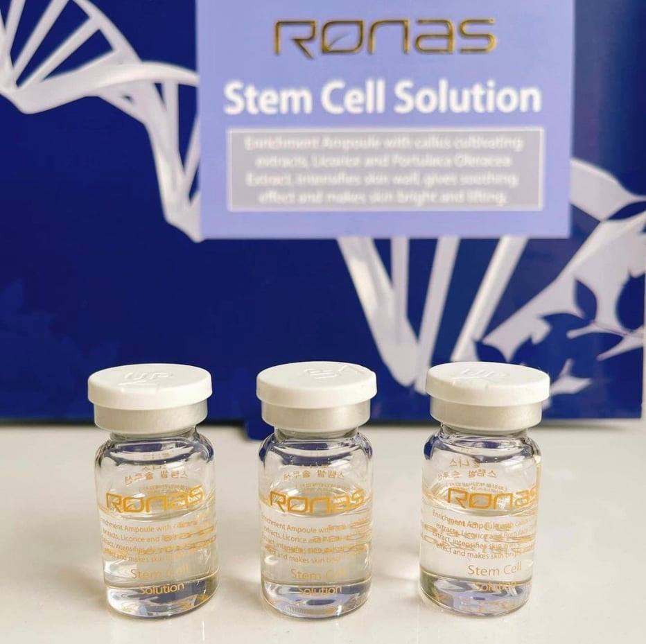 Tế bào gốc căng bóng, tái tạo da Ronas Stem Cell Solution Hàn Quốc