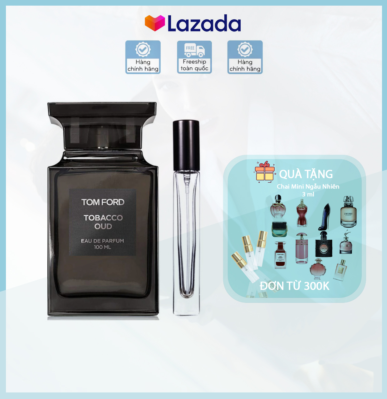 [chai chiết] Nước Hoa Nữ Tom Ford Tobacco Oud Eau De Parfum