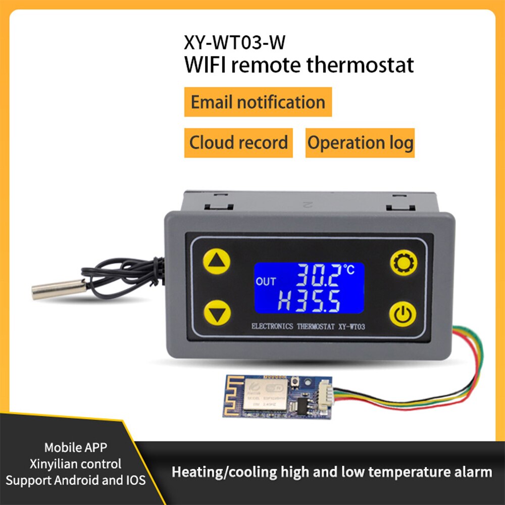 WT02 Remote WIFI Thermostat Digital Temperature Controller Module