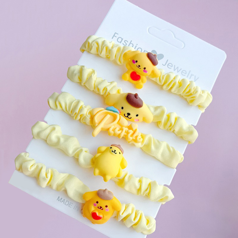 5Pcs%20Kawaii%20Sanrio%20Hair%20Ties%20Anime%20Hair%20Ring%20Ornaments%20Hello%20Kitty%20My%20Melody%20Kuromi%20Hair%20Rope%20Cartoon%20Accessories%20Girl%20Gift%20Runrui%20-%20Image%204