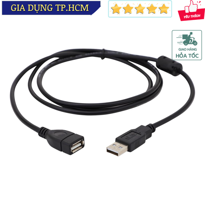 Cáp nối dài usb 3 mét chống nhiễu extension cable usb 2.0