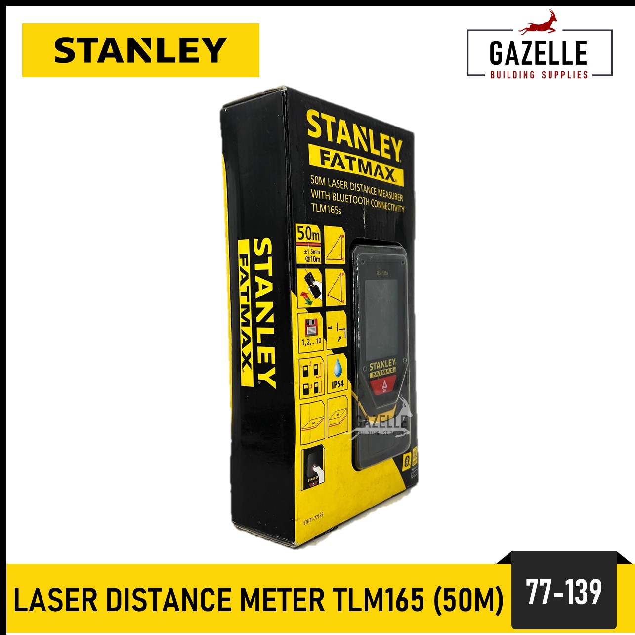 STANLEY® TLM 165s 50m Laser Distaince Measurer