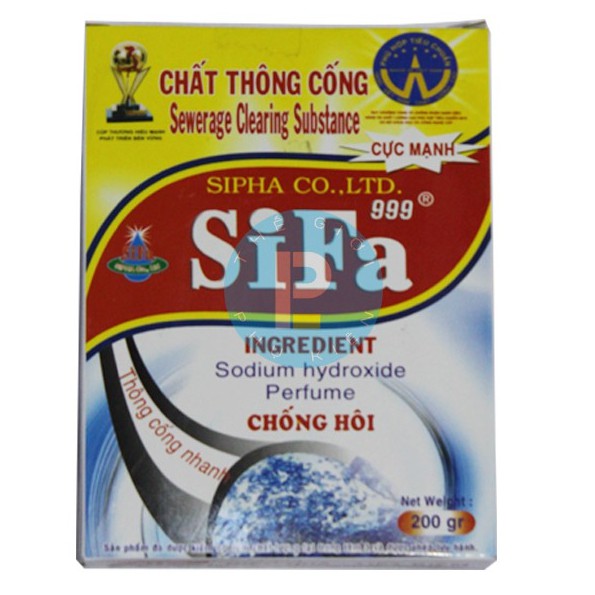 Bột Thông Tắc Cống Sifa Siêu Mạnh 200g
