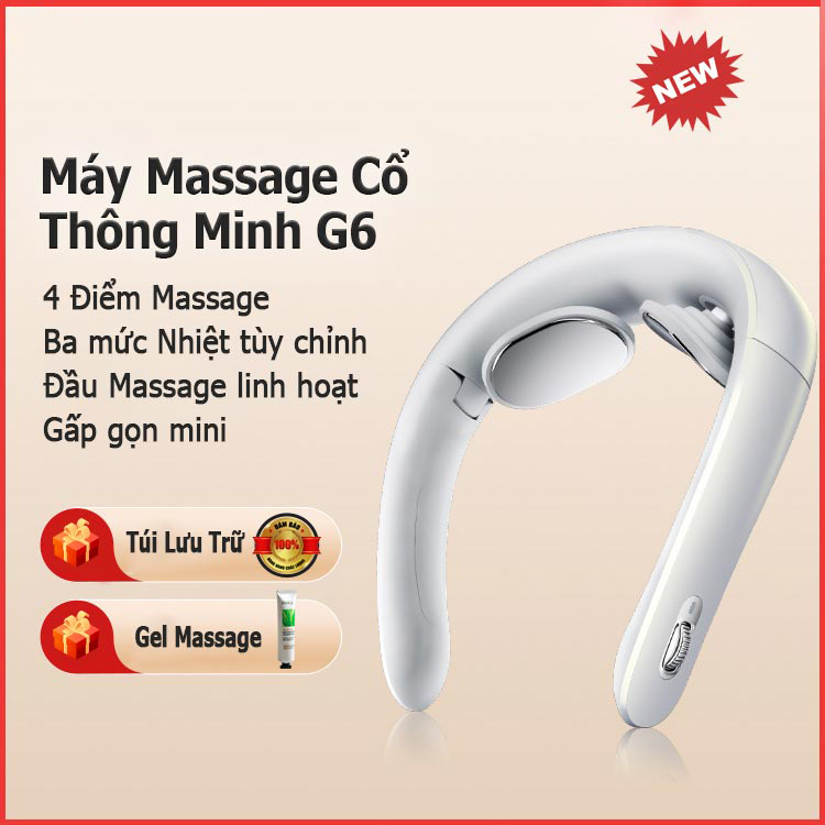 Máy massage cổ thông minh xiaomi jeeback g6 - vận chuyển toàn quốc