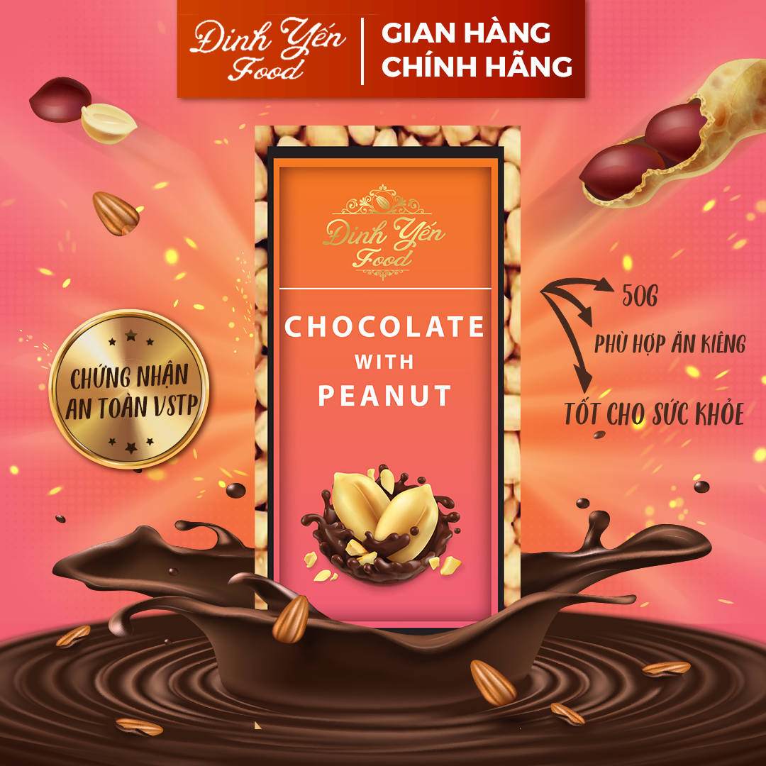 Chocolate Đậu Phộng siêu ngon 50gram