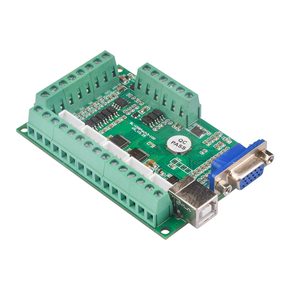 diymore slope MACH3 Interface Board USB Interface Board Engraving Machine Cnc Motion Control Card 5-axis Interface