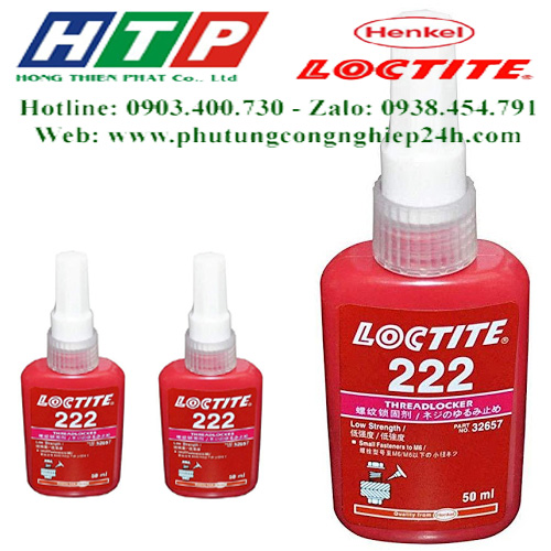 Hướng dẫn sử dụng keo loctite 222 - 50ml