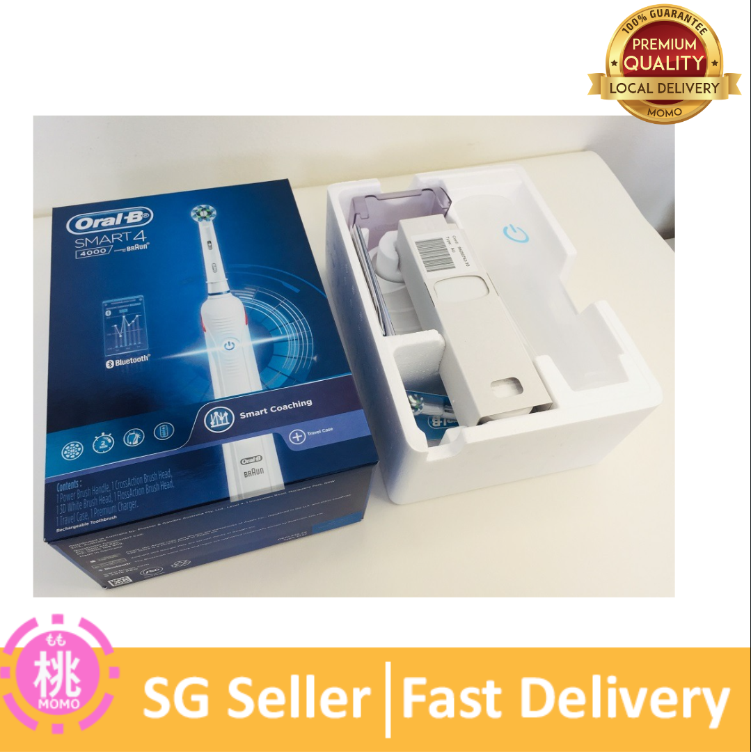 Oral B Pro Smart 4 4000 4000N CrossAction Electric Toothbrush