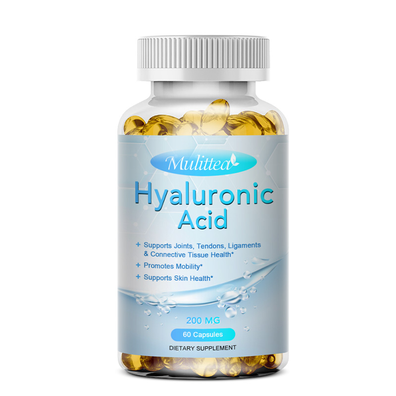 Hyaluronic Acid 200mg with 25mg Vitamin C Per Serving Supports Skin