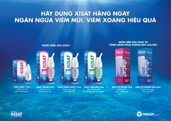 XỊT MŨI XISAT VIÊM MŨI 75ML