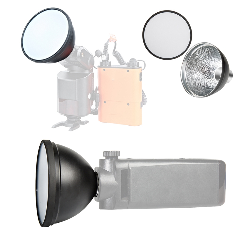 1PCS for Godox AD-S2 ADS2 Standard Reflector Replacement Accessories with Soft Diffuser for AD200 AD180 AD360 AD360II AD200Pro