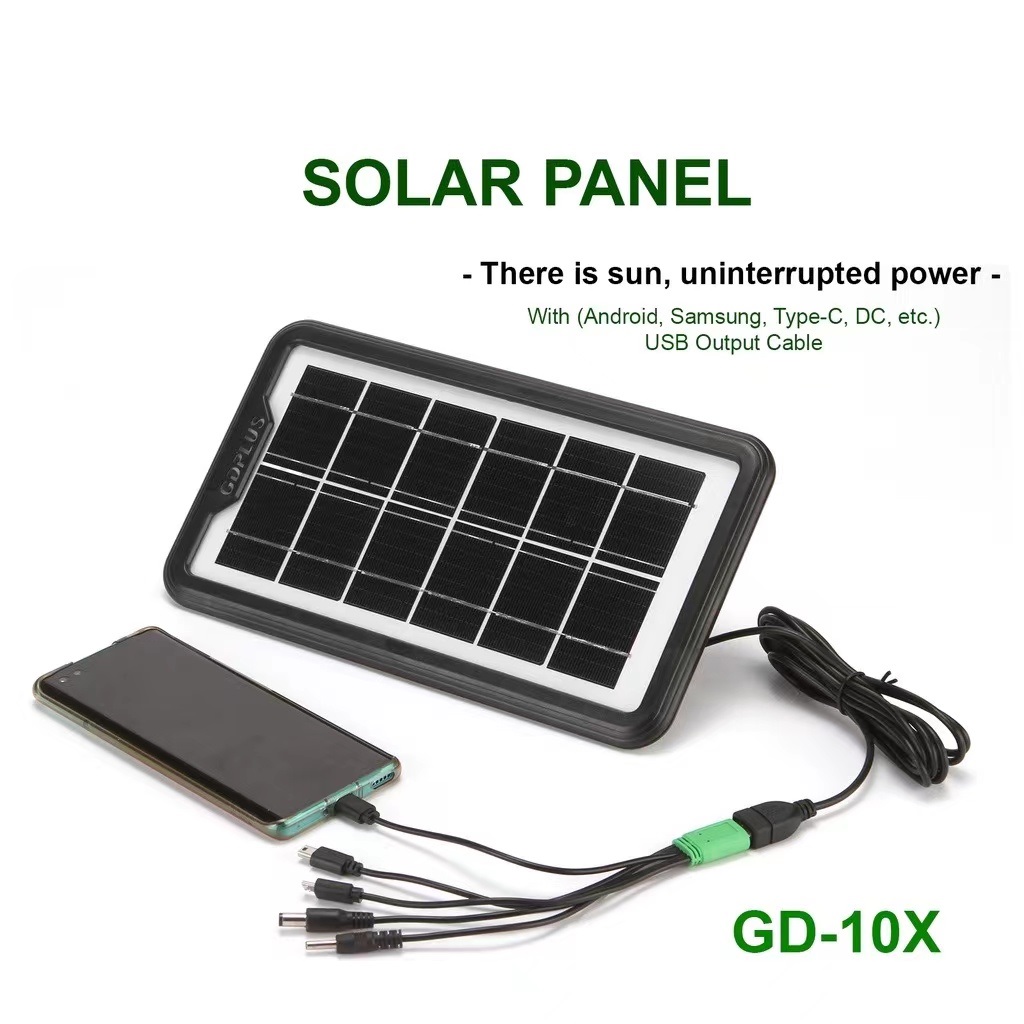 GDPlus GD10X 6V 3.3W Solar Panel Solar Charger Lazada PH