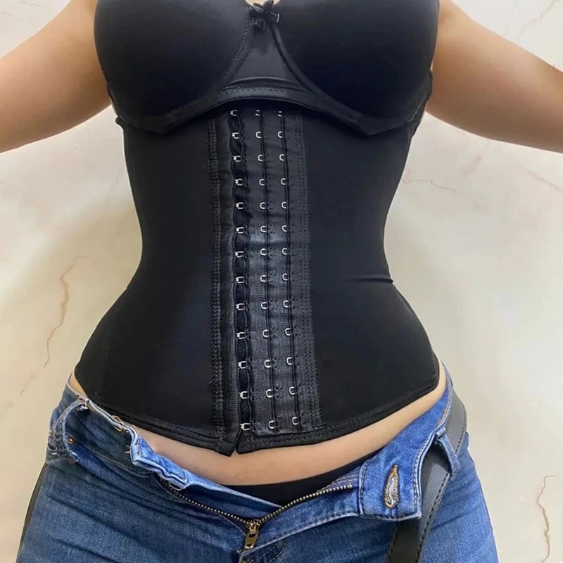 Fajas Colombian Girdles Waist Trainer Double Compression BBL Shorts Tummy  Control Sheath Slimming Flat Stomach Modeling Belt Shapewear