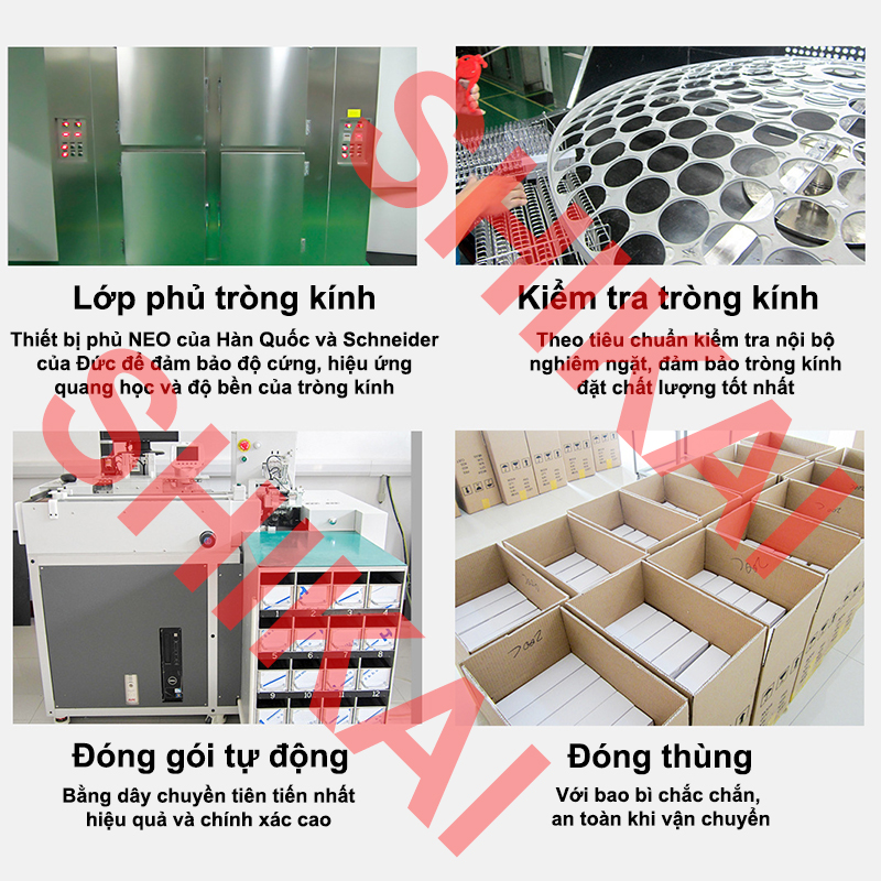 Tròng kính râm Shikai [ KHÔNG CÓ ĐỘ ]