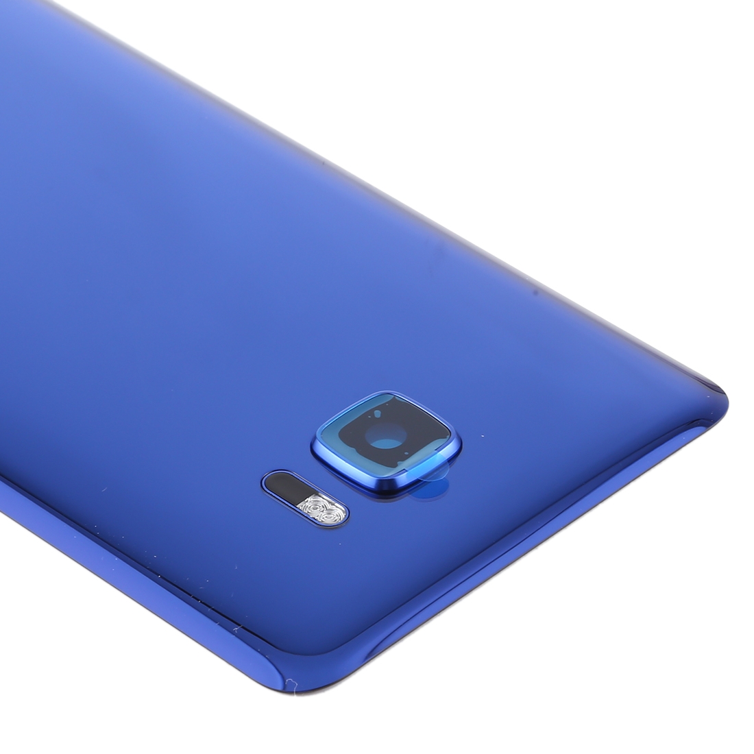 (Hua jia kang)Back Cover With Camera Lens Cover for HTC U Ultra(Blue)