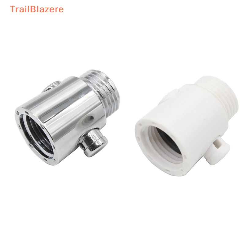 TrailB Solid Brass Shower Head Arm Diverter Valve Shower Head Bidet Sprayer Head Water Shut-Off Valve