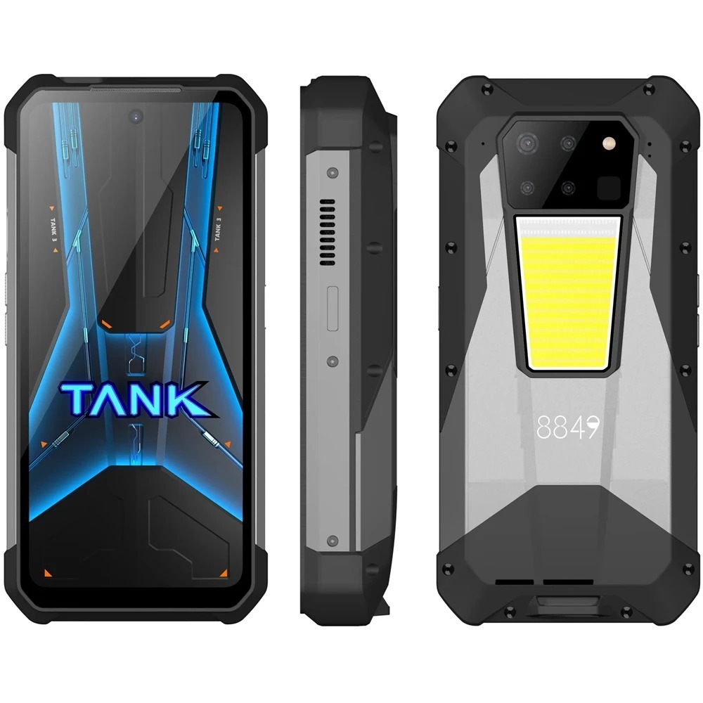 【Official shop】Unihertz Tank 3 Pro 8849 with 100 Lumens 120Hz Projector