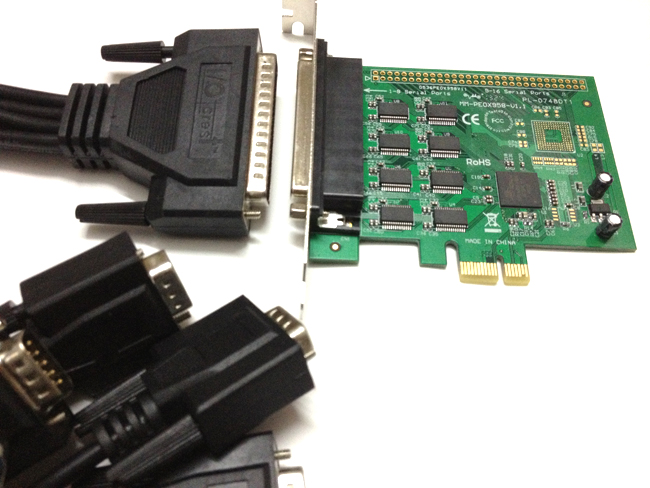 Card PCI-e to 2 cổng, 4 cổng, 8 cổng Com (RS232) SYBA cao cấp