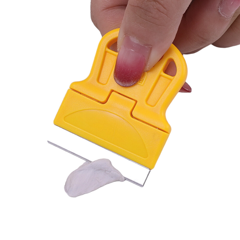 1/2Pcs Multifunction Scraper with Blade Glue Removal Cleaning Shovel Window Tile Scraper Cleaner Tool