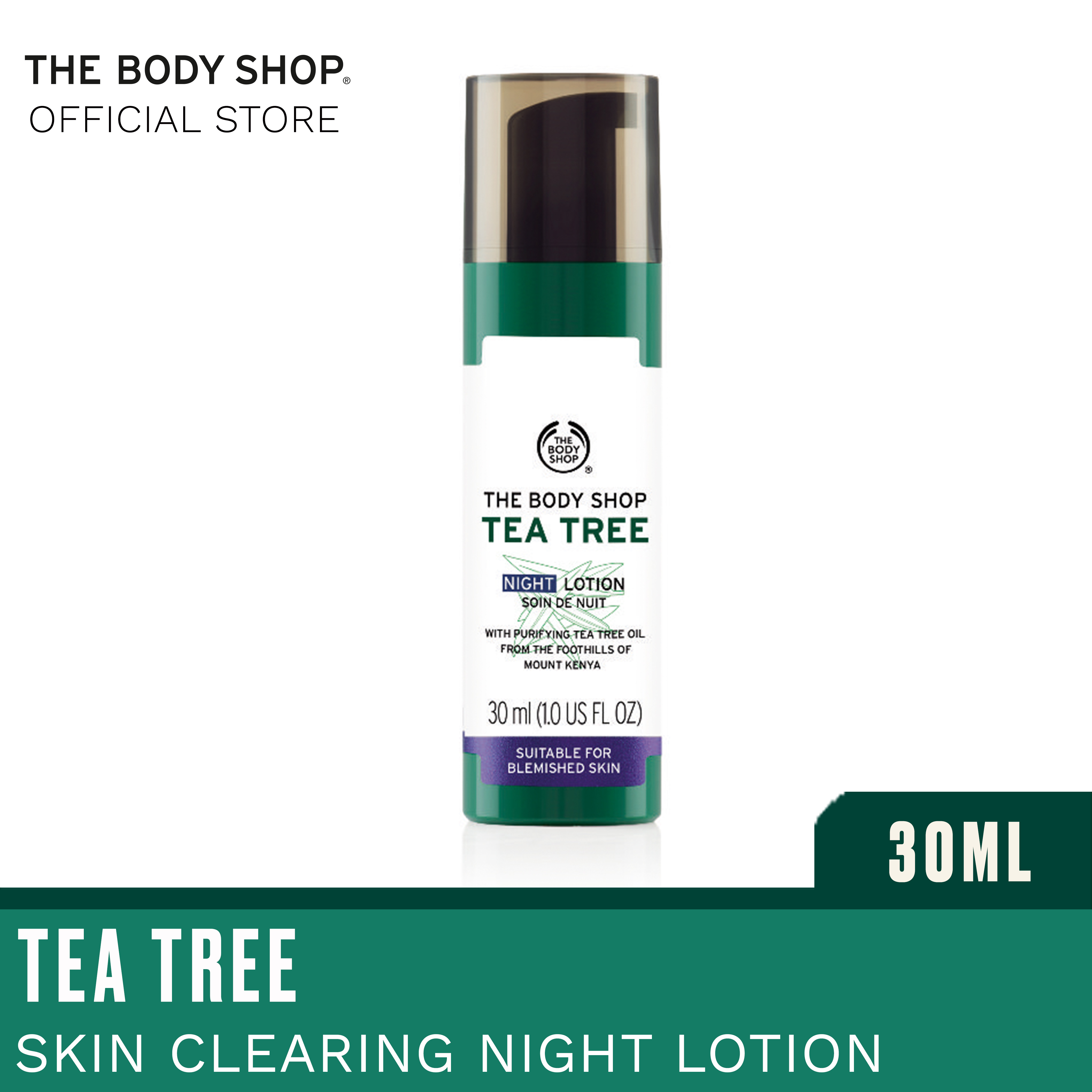 The Body Shop Tea Tree Night Lotion | Lazada Singapore