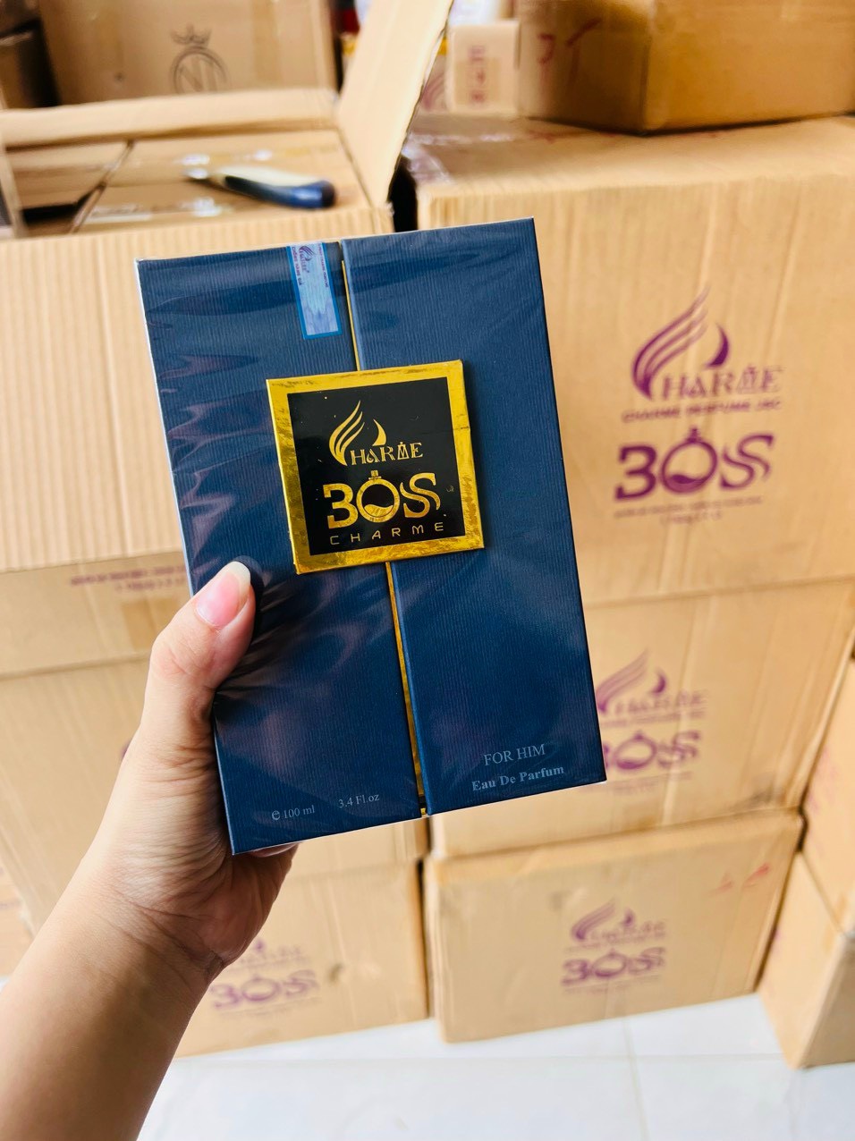[HCM]Nước hoa nam Boss 100ml ( đổi logo mới )