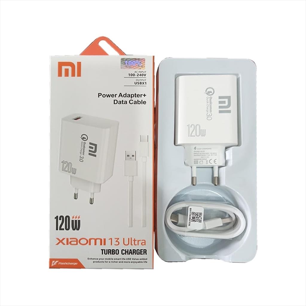 Charger Xiaomi 13 Ultra 120W Turbo Charging Micro USB/Type C Fast