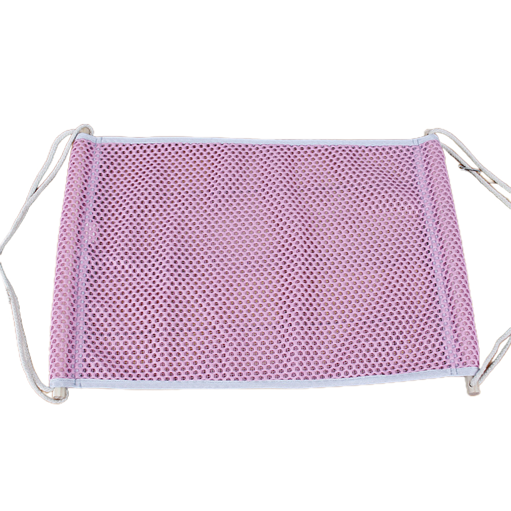 1pc Breathable Comfortable Mesh Pet Hanging Hammock Swing Bed Sleeping Cage House for Cat Kitten