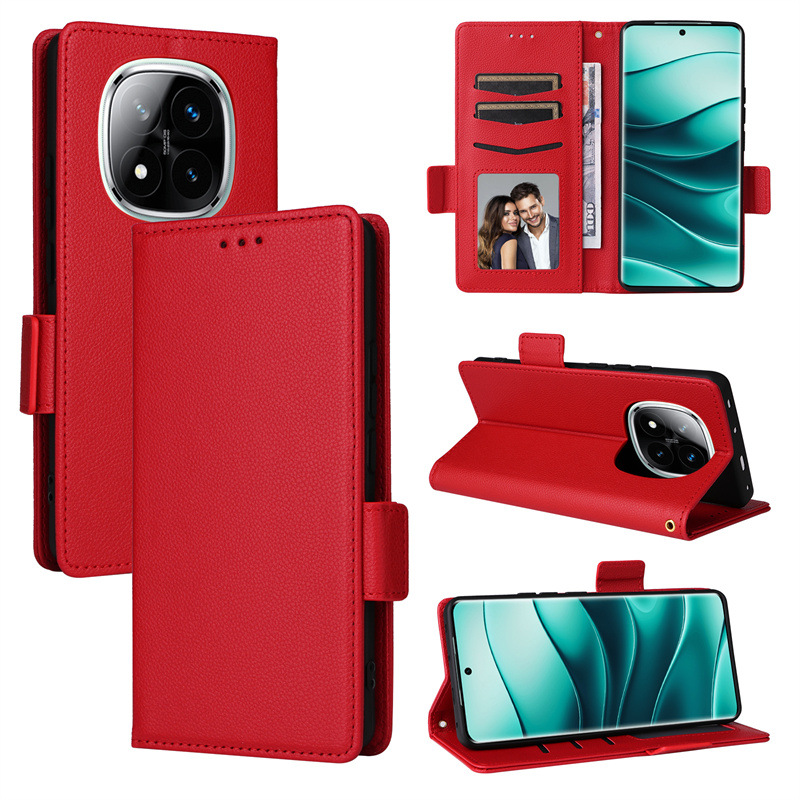 Xiaomi Redmi Note 14 Pro/Poco X7 Leather Phone Case,Wallet Phone Case,Flip Folio Phone Case Cover for Xiaomi Redmi Note 14 Pro/Poco X7.