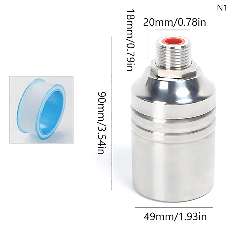 Stainless Steel Floating Ball Valve Automatic Water Level Control Valve 1/2 3/4 Float Valve Water Tank Water Tower Shutoff Valve Queena. 