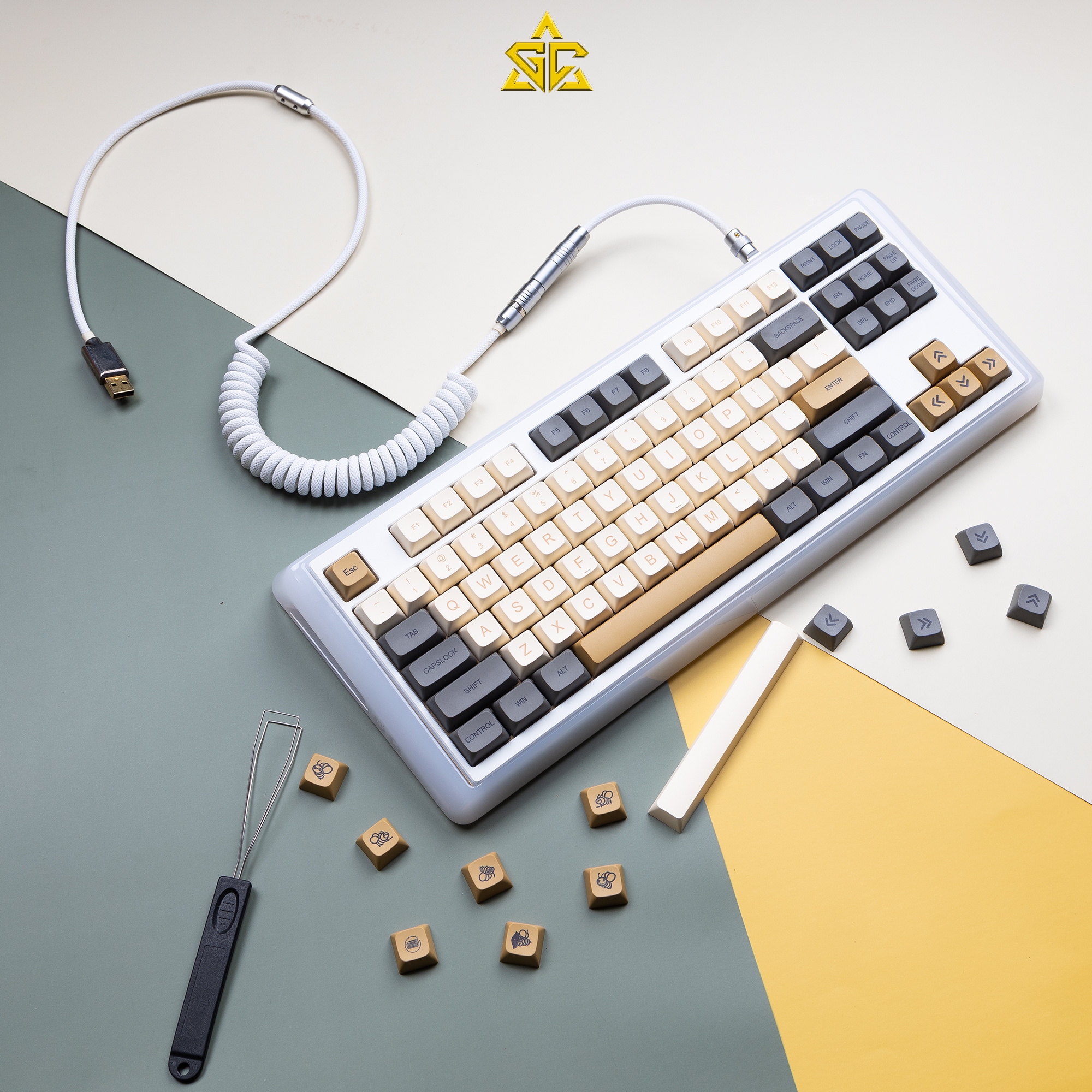 Keycap Shimer V2 125 nút bàn phím cơ Thick PBT XDA 9.5MM