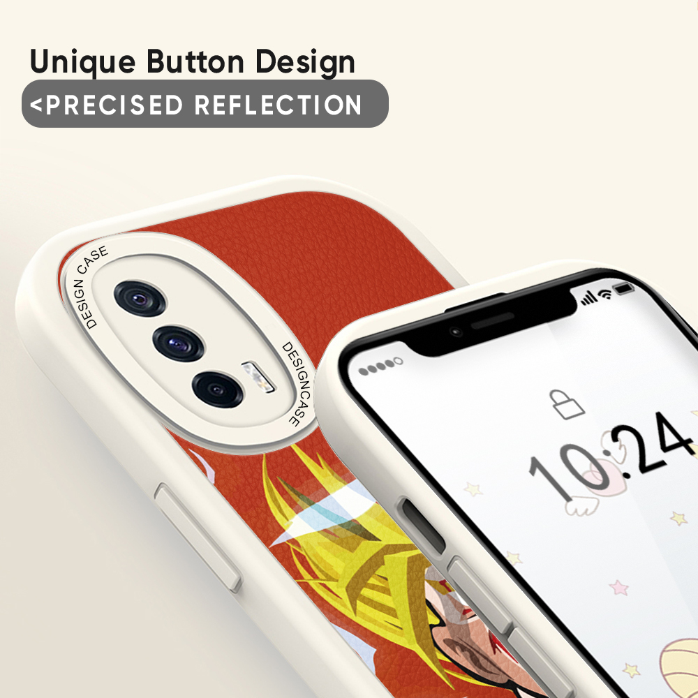 Jizetin Leather Case For iPhone 14 Plus iPhone 14 iPhone 14 Pro iPhone 14 Pro Max Slim Dragon Ball Son Goku Leather Back Casing PU Leather Cover Phone Case