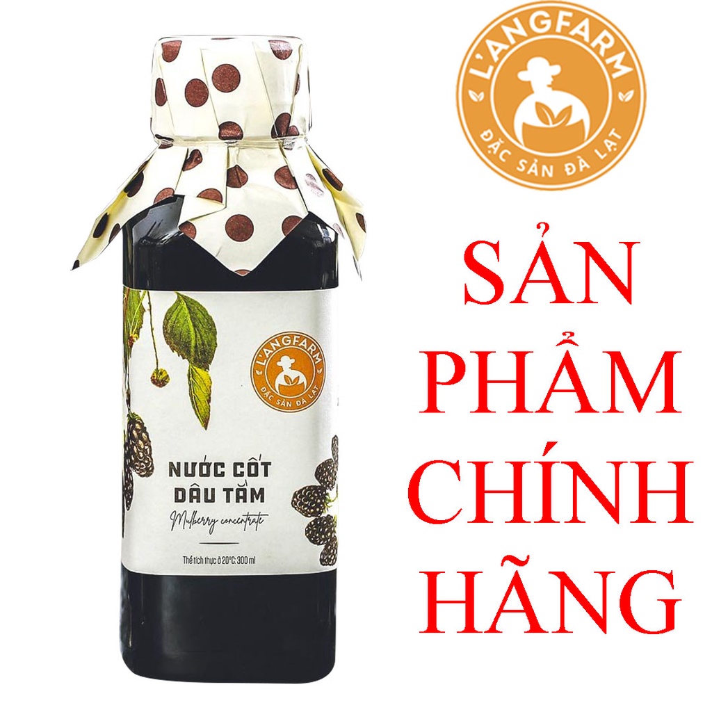 Chai Nước Cốt Dâu Tằm 300ml Langfarm Đà Lạt