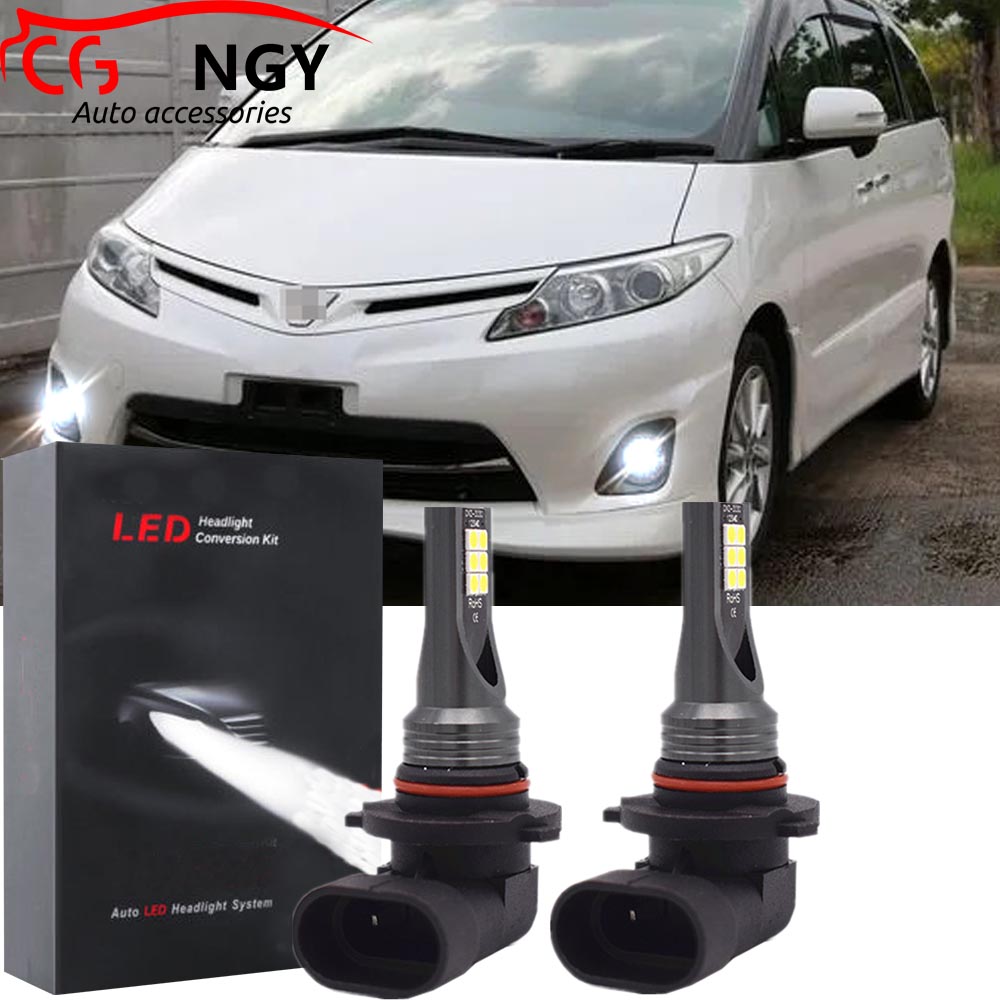 For 2006 - 2020 Toyota Estima - 2x Xenon White LED Headlight Bulbs Kit ...
