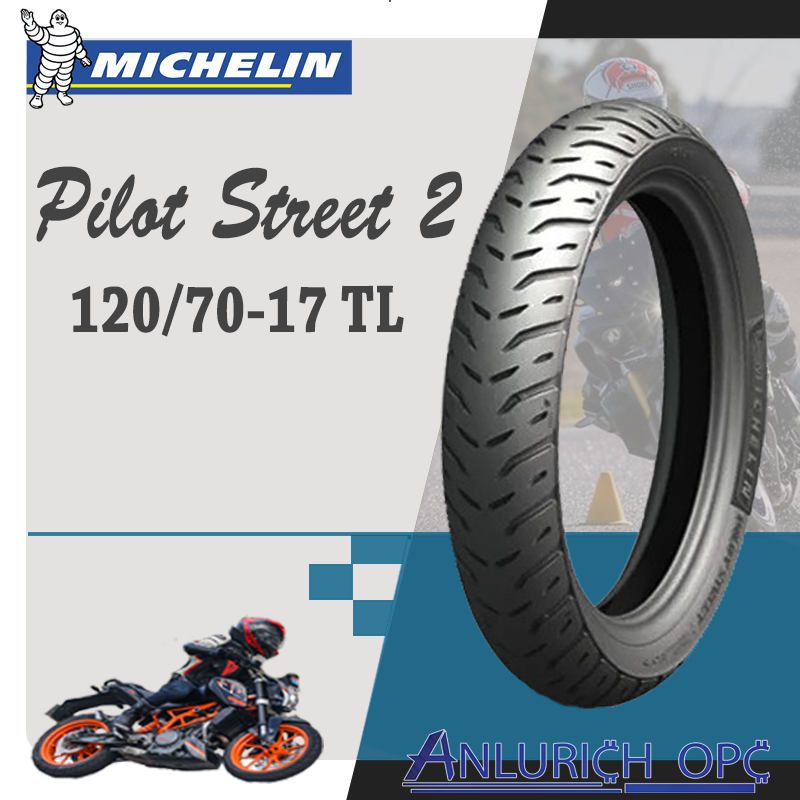 Michelin Motorcycle Tire Pilot Street 2 120/7017 TL Lazada PH