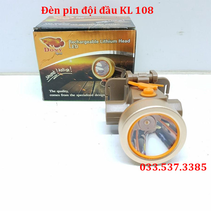 Đèn pin mini siêu sáng, đèn pin phượt KL 108 chống nước