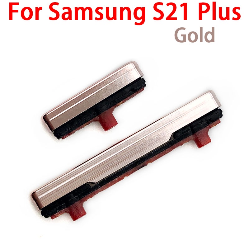 For Samsung S21 Plus Ultra New Side Volume Button Power ON / OFF Buttton Key Set Replacement Parts. 