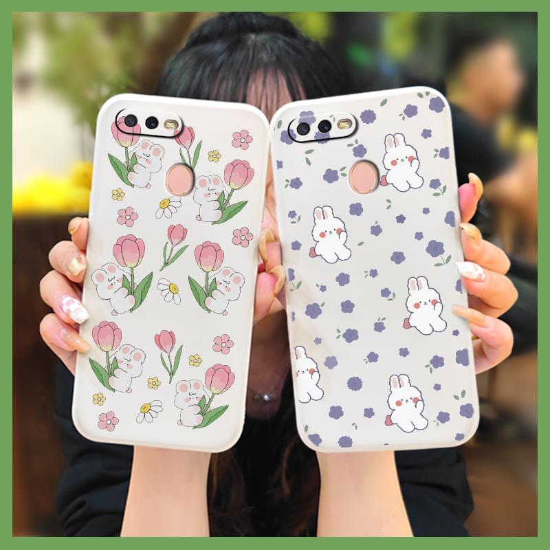 Fashion%20Design%20TPU%20Phone%20Case%20For%20OPPO%20F9/A7x%20Solid%20color%20Durable%20cute%20Cartoon%20Phone%20lens%20protection%20Silicone%20Anti-knock%20-%20Image%203