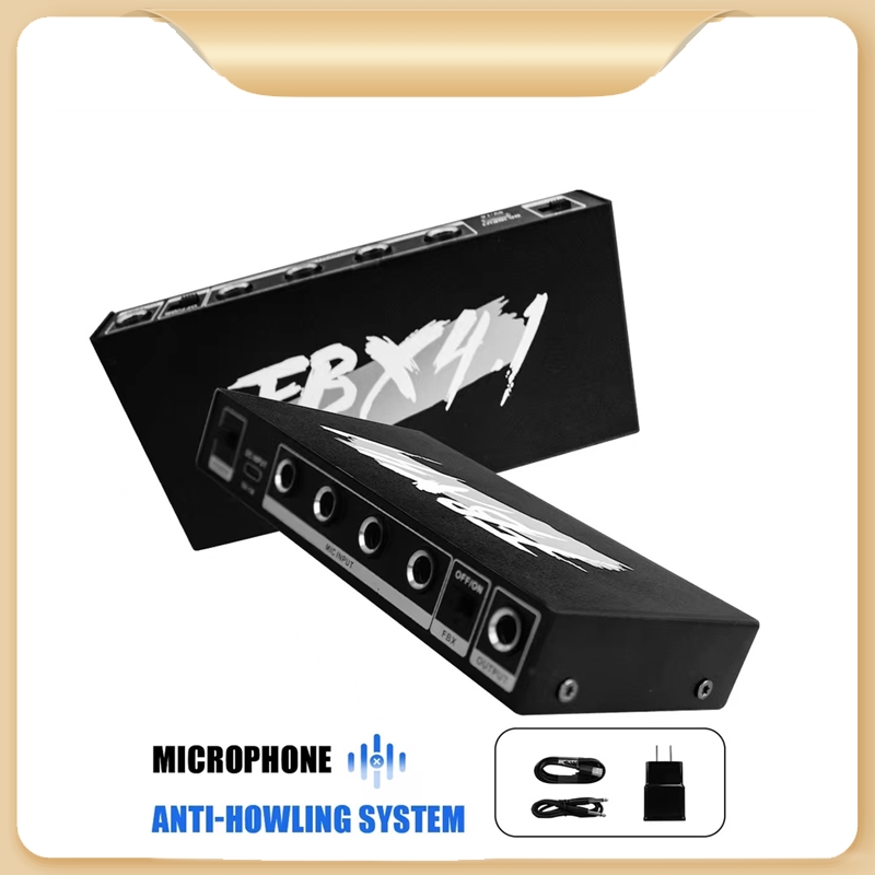 Feedback Suppressor for Wireless/Wired Microphones - Anti-Howling Feedback Controller