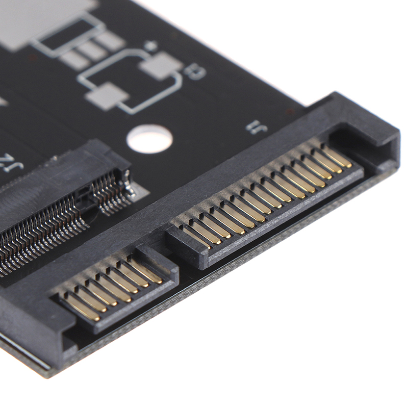 B+M key SATA M.2 ngff ssd to sata 3 raiser m.2 to sata adapter expansion card. 