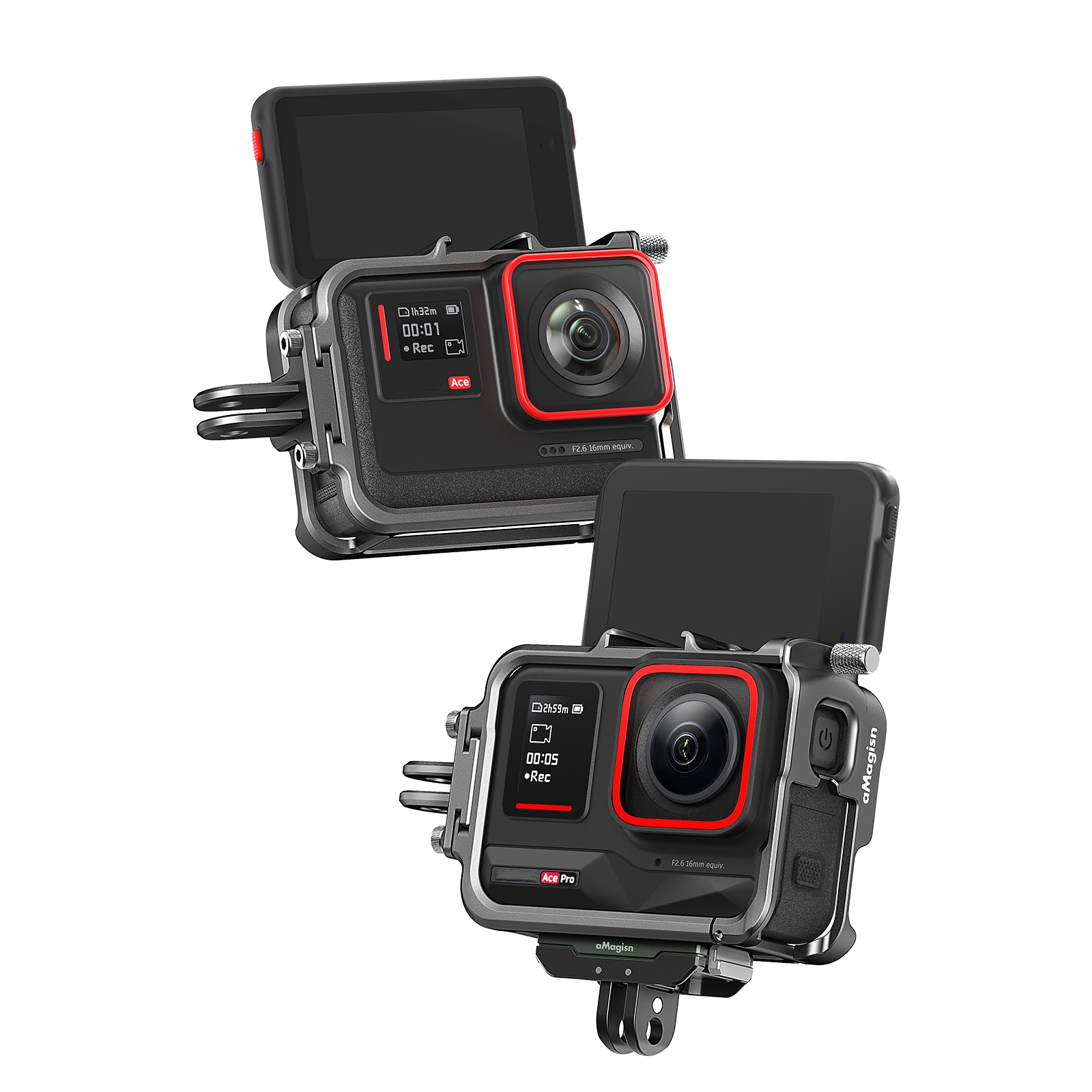 Suitable for Insta360 Ace Pro / Ace metal bezel for 360 Ace protective bezel Protective Case accessories