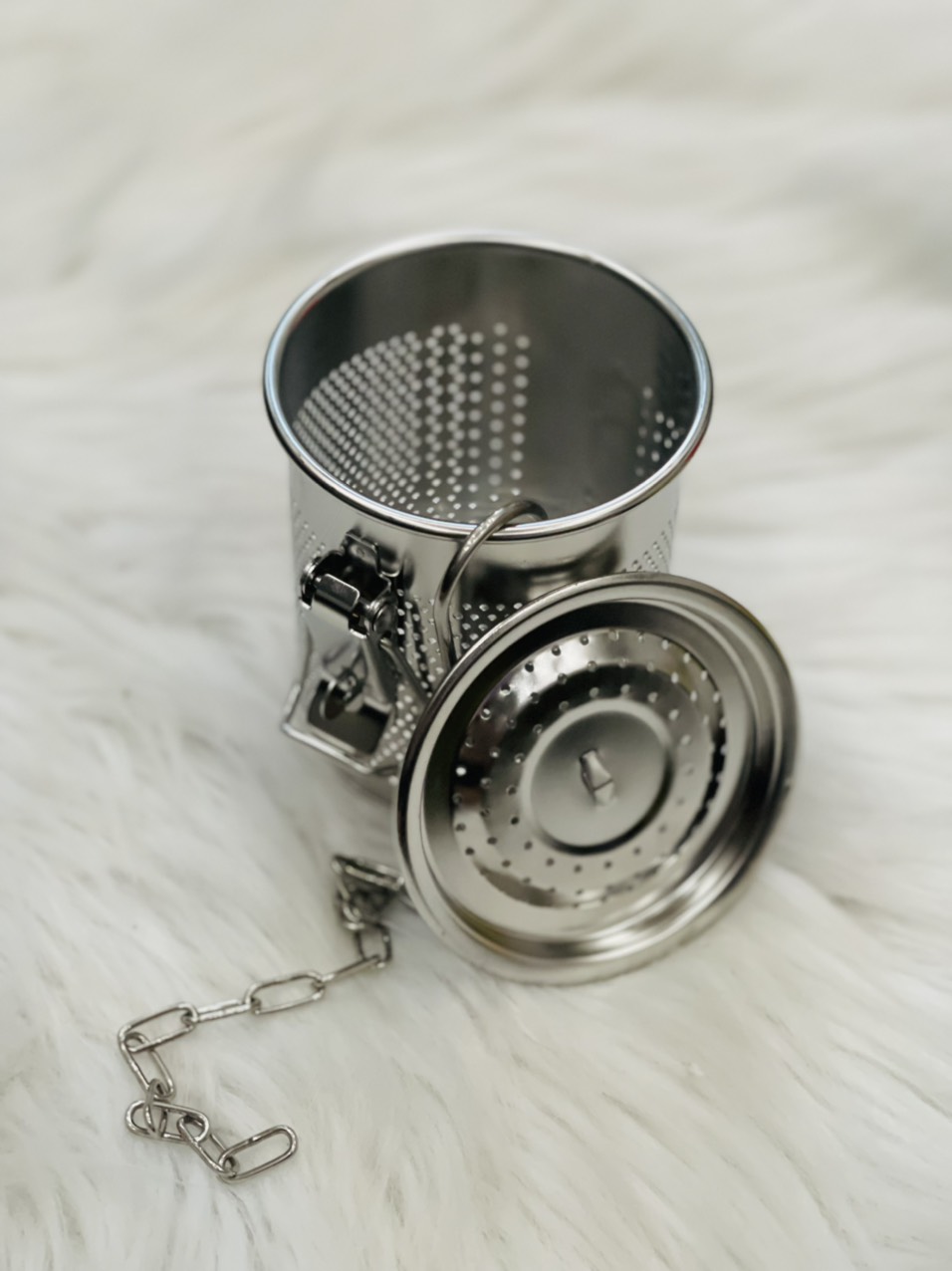 ĐỒ Lọc Gia Vị INOX cao cấp (05 Size: 8cm, 10cm, 12cm, 14cm, 16cm)