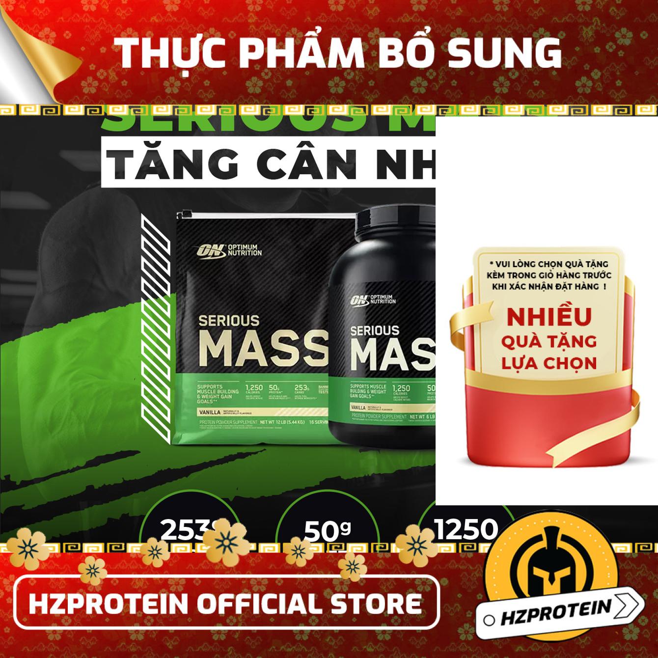 [HCM] SERIOUS MASS - HIGH-QUALITY WEIGHT GAINER WITH VITAMINS FOR WEIGHT GAIN (6 LBS)