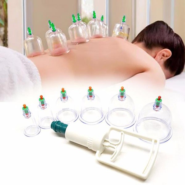 Bộ Giác Hơi Không Dùng Lửa 12 Cốc
