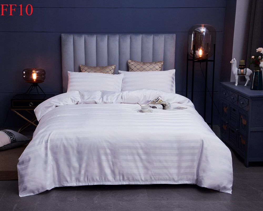 Bộ Chăn Ga Gối Cotton 3F PHI LỤA (Gồm 1 Ga + 1 Vỏ Mền + 2 Áo Gối ) FF01-02-03-05-07-10