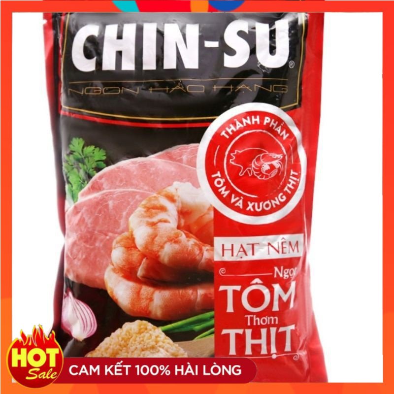 Hạt nêm ChinSu 1kg8 Ngọt Tôm Thơm Thịt (DATE MỚI)
