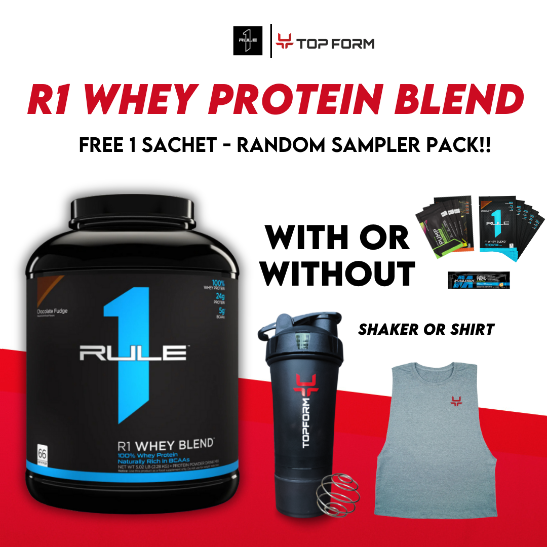 Rule 1 Whey Blend With Shaker 5lbs R1 Whey Protein Powder Lazada Ph 5431