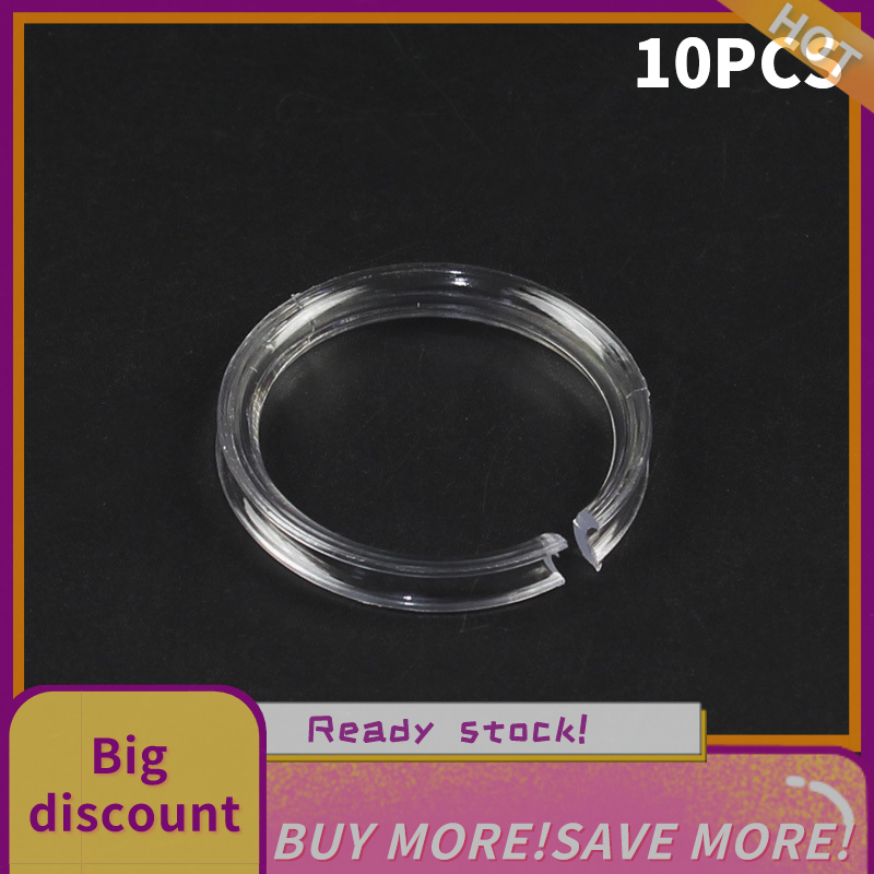 💖YKS 10pcs rõ ràng Acrylic Vòng đeo tay Hiển thị đứng trang sức hiển thị trường Hợp Kệ vòng tròn đồ trang sức đứng