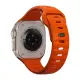 Soft Silicone Strap For Apple Watch Ultra 2 Band 49mm 44mm 45mm 40mm 41 42mm 38mm Sport Bracelet Watchband 38mm-41mm & 42mm-49mm iWatch Series 9 8 7 6. 