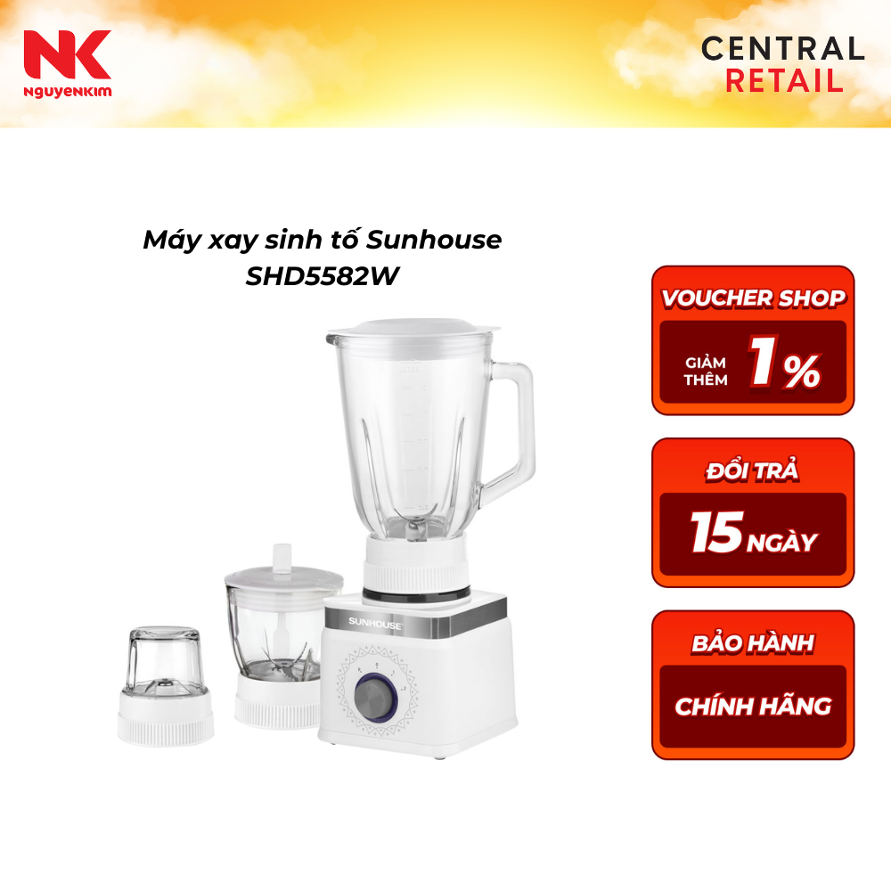 Máy xay sinh tố Sunhouse SHD5582W